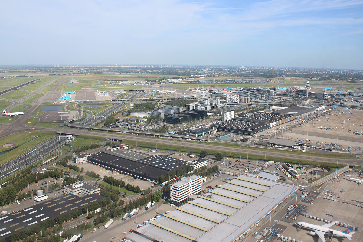 Netherlands Amsterdam Airport Schip